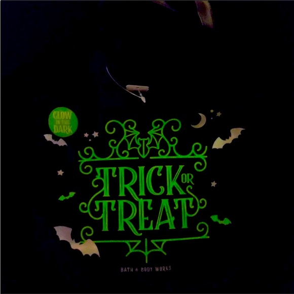 Glow In The Dark Halloween Tote Bag Bath and Body Works RARE - Picture 3 of 8